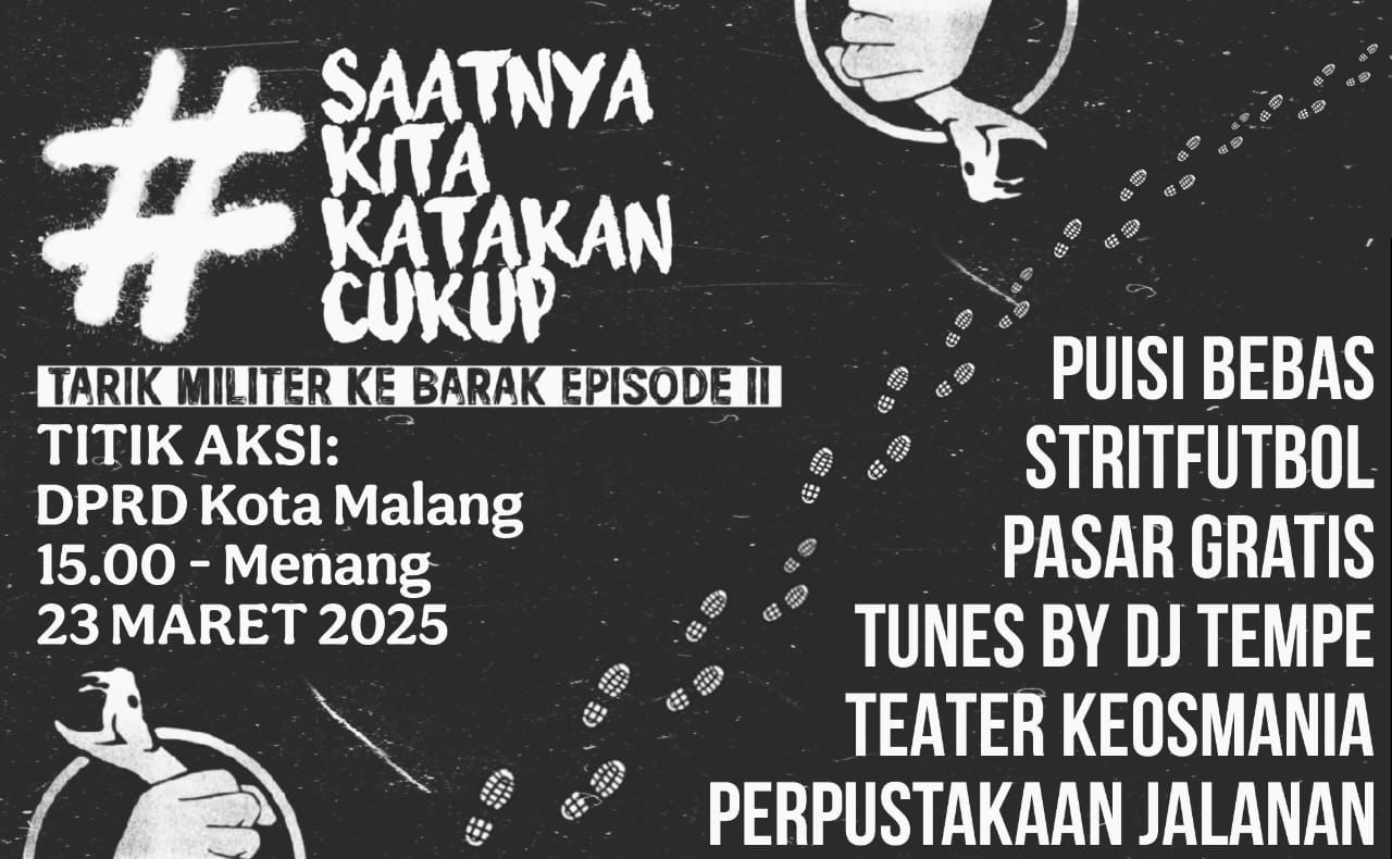 Poster #SaatnyaKatakanCukup Episode II